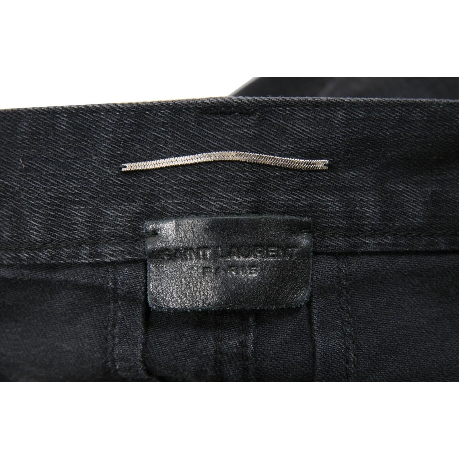 Vintage Black Hedi D02 Skinny Denim Jeans