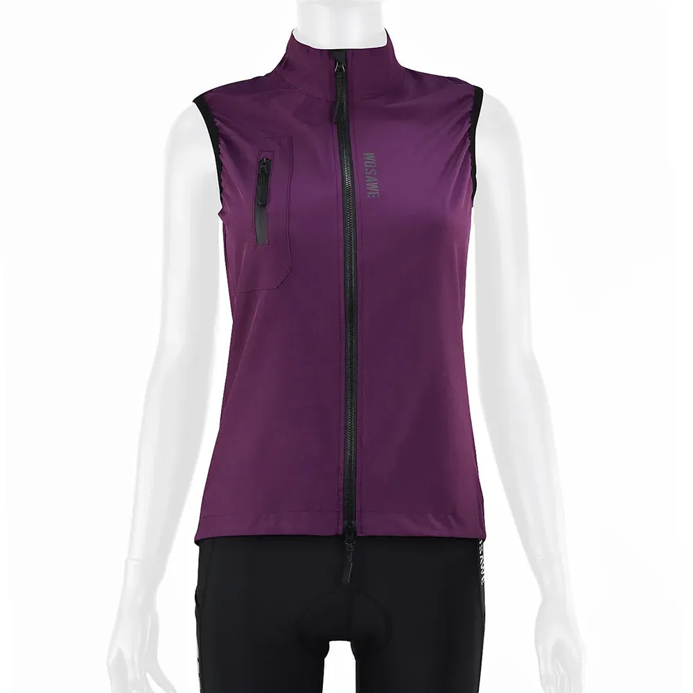 Women's Cycling Vest Windproof Sportswear Sleeveless Quick Dry Road Underwear Comfortable Bicycle For Female Tops Bike