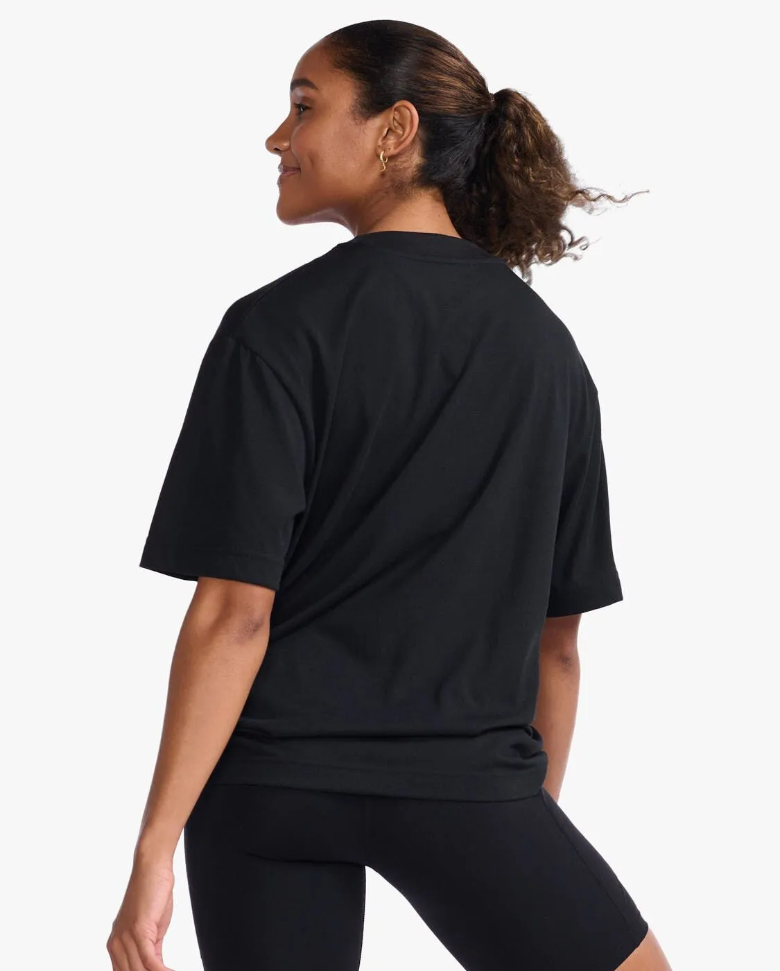 Women's Form Boyfriend Tee - Black