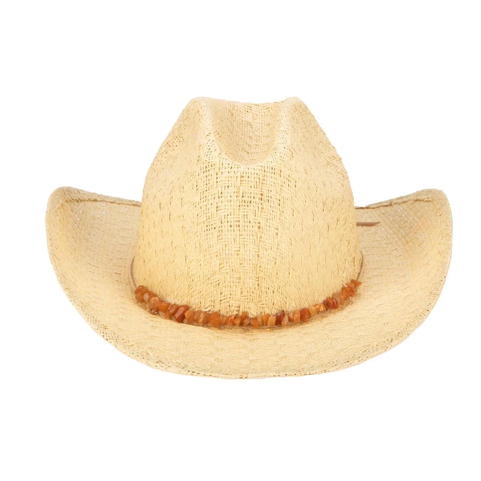 Women's Paperbraid Cowboy with Layered Bands