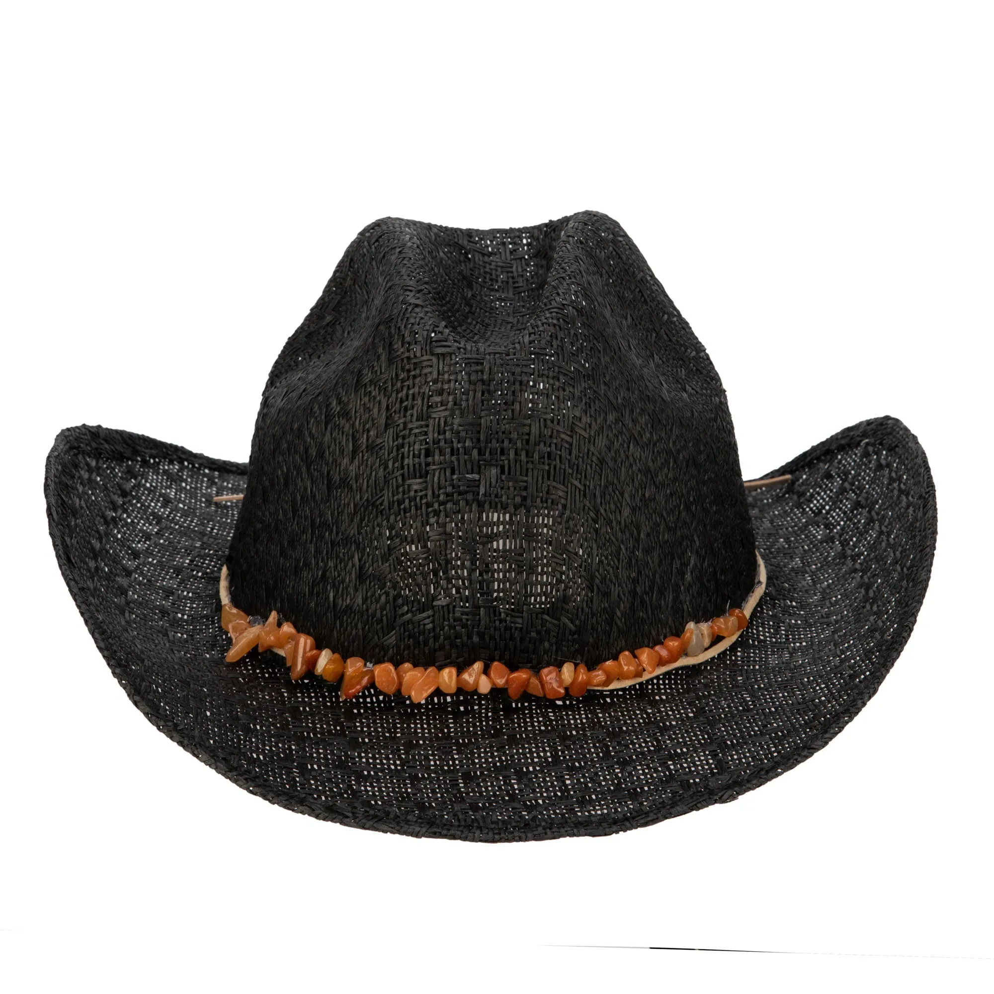 Women's Paperbraid Cowboy with Layered Bands