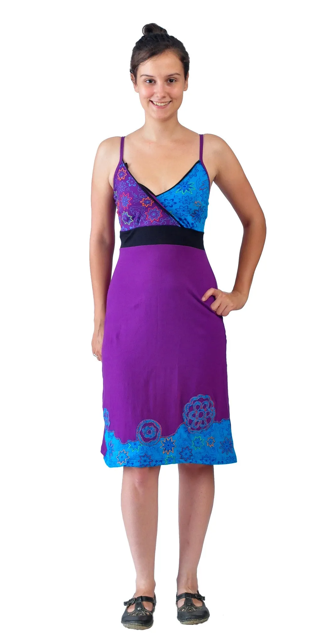 womens-slip-dress-with-colorful-mandala-dotted-embroidery-1(No Exchange/ No Refund)