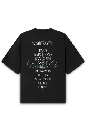 WORLDTOUR25 BLACK T-SHIRT