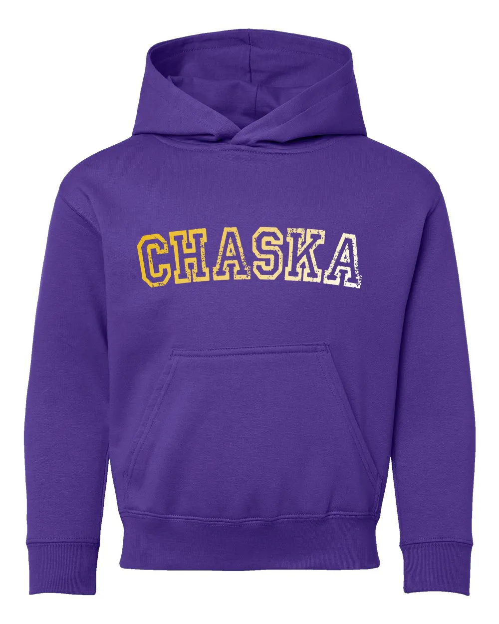 Youth Chaska Varsity Lettering Sweatshirt Hoodie